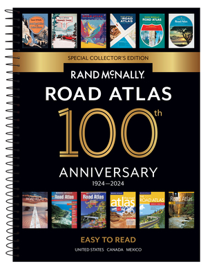 Rand McNally 2024 Midsize Easy to Read - 100th Anniversary Collector's Edition - Rand McNally