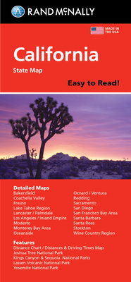 Rand McNally Easy to Read: California State Map - Rand McNally