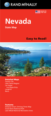 Rand McNally Easy to Read Folded Map: Nevada State Map - Rand McNally