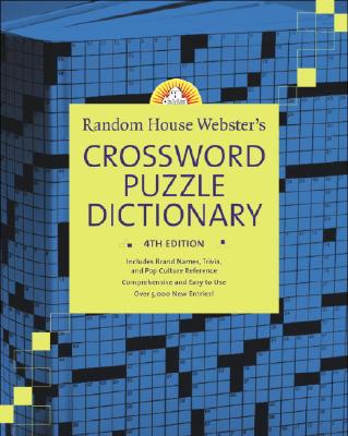 Random House Webster's Crossword Puzzle Dictionary, 4th Edition - Elliott, Stephen