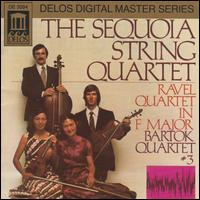 Ravel: Quartet in F major; Bartok: Quartet #3 - James Dunham (violin); Miwako Watanabe (violin); Robert L. Martin (cello); Sequoia String Quartet; Yoko Matsuda (violin)