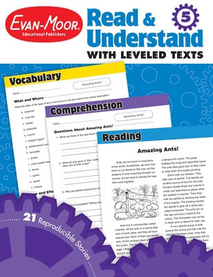 Read and Understand with Leveled Texts, Grade 5 Teacher Resource - Evan-Moor Educational Publishers