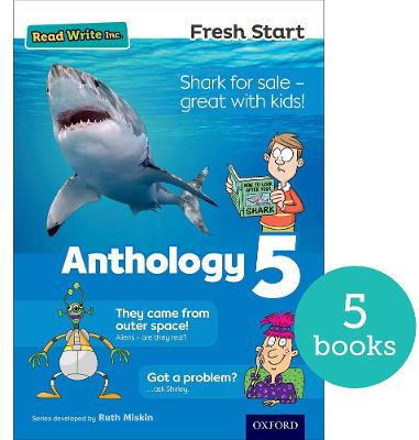 Read Write Inc. Fresh Start: Anthology 5 - Pack of 5 - Miskin, Ruth (Series edited by), and Munton, Gill, and Pursglove, Janey