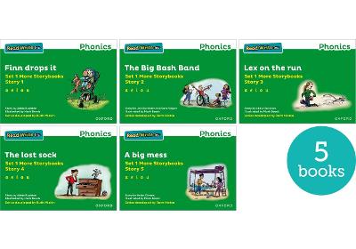 Read Write Inc. Phonics: Green Set 1 More Storybooks (Mixed Pack of 5) - Burchett, Jan, and Vogler, Sara, and Rushton, Abbie