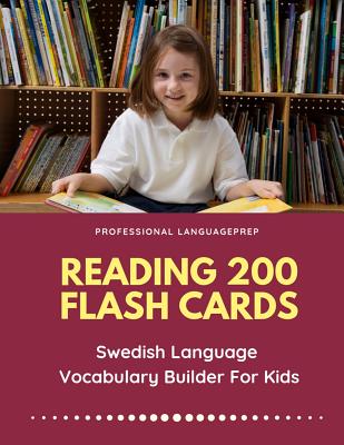 Reading 200 Flash Cards Swedish Language Vocabulary Builder For Kids ...