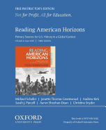 Reading American Horizons: Primary Sources for U.S. History in a Global Context, Volume II