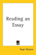 Reading, an essay