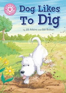 Reading Champion: Dog Likes to Dig: Independent Reading Pink 1A