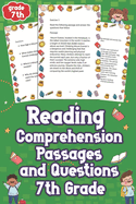 Reading Comprehension Passages and Questions 7th Grade: Unlock Your Child's Potential with Engaging 7th Grade Reading Passages & Questions! Dive into Learning Today