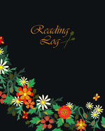 Reading Log: Gifts for Book Lovers (A reading journal with 100 spacious record pages and more in a large soft covered notebook from our Floral Wreath range)