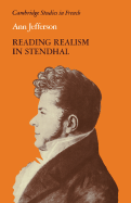 Reading Realism in Stendhal - Jefferson, Ann