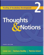 Reading & Vocabulary Development. 2, Thoughts & Notions