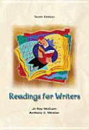 Readings for Writers - McCuen-Metherell, Jo Ray, and Winkler, Anthony C