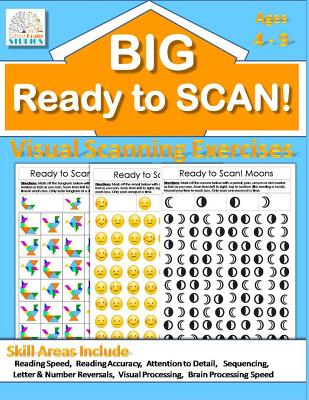 Ready to Scan! BIG BOOK: Beginners, Intermediate & Advanced Visual Scanning Exercises - O'Neill, Bridgette, and Sharp, Bridgette