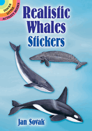 Realistic Whales Stickers