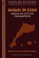 Reason in Exile: Essays on Catalan Philosophers