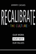 Recalibrate the Culture: Our Why...Our Work...Our Values: Our