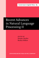 Recent Advances in Natural Language Processing: Volume II: Selected Papers from Ranlp '97