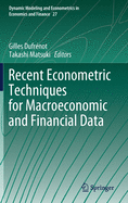 Recent Econometric Techniques for Macroeconomic and Financial Data