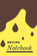 Recipe Notebook: Baking and cooking gifts for baking and cooking lovers for men and women Lined notebook/journal/diary/logbook/jotter