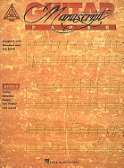 Recorded Versions Guitar Tablature Manuscript Paper