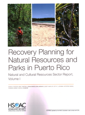 Recovery Planning for Natural Resources and Parks in Puerto Rico: Natural and Cultural Resources Sector Report, Volume 1 - Resetar, Susan A, and Tingstad, Abbie, and Mendelsohn, Joshua