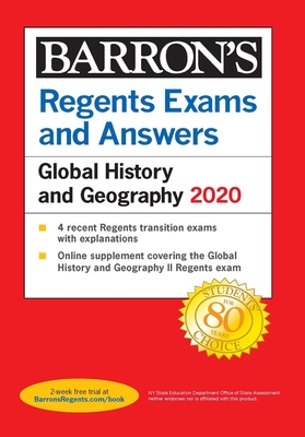 Regents Exams and Answers: Global History and Geography 2020 - Romano, Michael J, and Thone, Kristen, and Streitwieser, William