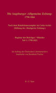 Register der Beitrger / Mitteiler