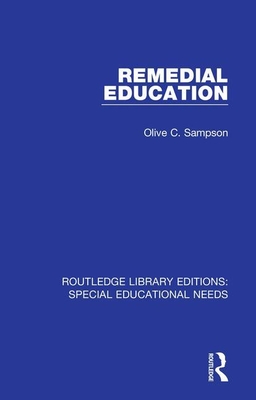 Remedial Education - Sampson, Olive C.