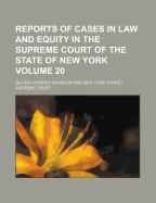 Reports of Cases in Law and Equity in the Supreme Court of the State of New York