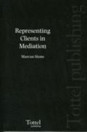 Representing Clients in Mediation