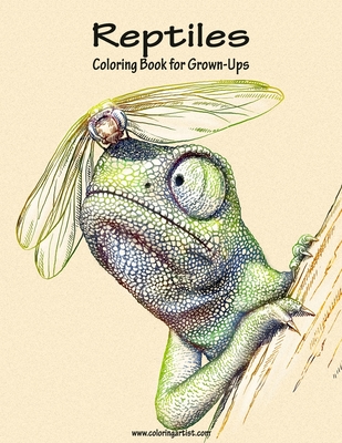 Reptiles Coloring Book for Grown-Ups 1 - Snels, Nick