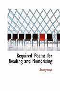 Required Poems for Reading and Memorizing