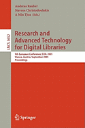 Research and Advanced Technology for Digital Libraries: 9th European Conference, Ecdl 2005, Vienna, Austria, September 18-23, 2005, Proceedings
