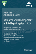 Research and Development in Intelligent Systems XXX: Incorporating Applications and Innovations in Intelligent Systems XXI Proceedings of AI-2013, the Thirty-Third Sgai International Conference on Innovative Techniques and Applications of Artificial...