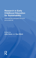 Research in Early Childhood Education for Sustainability: International Perspectives and Provocations
