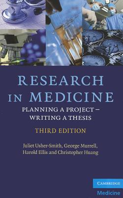 Research in Medicine - Usher-Smith, Juliet, and Murrell, George, and Ellis, Harold