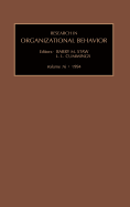 Research in Organizational Behavior: An Annual Series of Analytical Essays and Critical Reviews Volume 27