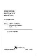 Research in Population Economics - Lindert, Peter H (Editor), and Schultz, T Paul (Editor), and Simon, Julian L (Editor)