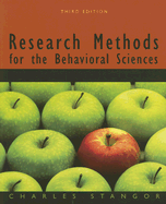 Research Methods for the Behavioral Sciences - Stangor, Charles, PhD