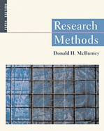 Research Methods (Non-Infotrac Version) - McBurney, Donald H