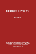 Residues of Pesticides and Other Contaminants in the Total Environment