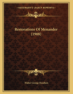 Restorations of Menander (1908)