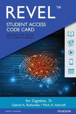 Revel for Cognition -- Access Card - Radvansky, Gabriel, and Ashcraft, Mark