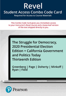 Revel + Print Combo Access Code for the Struggle for Democracy, 2020 Presidential Elections Edition + California Government and Politics Today