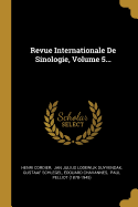 Revue Internationale de Sinologie, Volume 5...