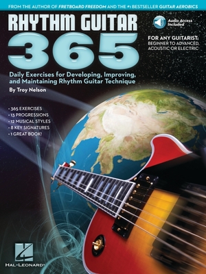 Rhythm Guitar 365 Book/Online Audio - Nelson, Troy