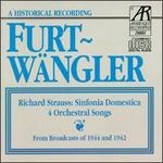 Richard Strauss: Sinfonia Domestica; 4 Orchestral Songs