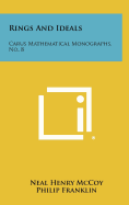 Rings And Ideals: Carus Mathematical Monographs, No. 8