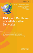 Risks and Resilience of Collaborative Networks: 16th Ifip Wg 5.5 Working Conference on Virtual Enterprises, Pro-Ve 2015, Albi, France, October 5-7, 2015, Proceedings
